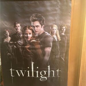 Black and White Twilight Movie Poster
